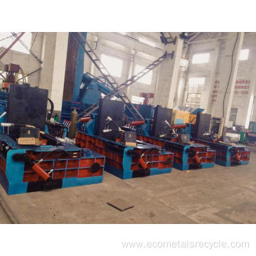 Hydraulic Steel Brass Zinc Metal Alloys Scrap Baler